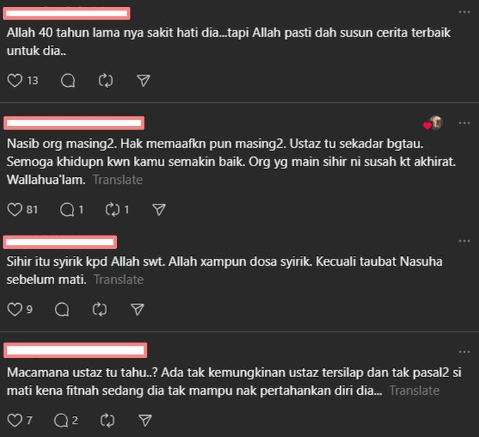 Warga maya turut bersimpati dengan nasib rakannya.