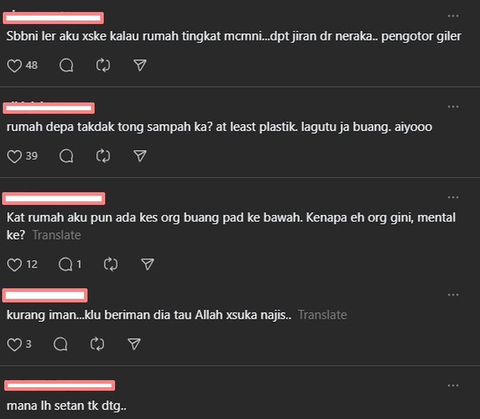 Warga maya turut meluahkan rasa geram.