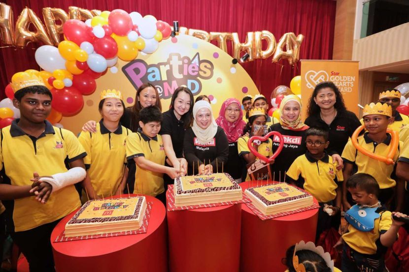 STAR Foundation CSR Programme at Pusat Penjagaan Kanak-Kanak Cacat, Taman Megah, Petaling Jaya. — YAP CHEE HONG/The Star