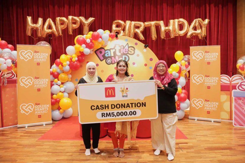 STAR Foundation CSR Programme at Pusat Penjagaan Kanak-Kanak Cacat, Taman Megah, Petaling Jaya. — YAP CHEE HONG/The Star