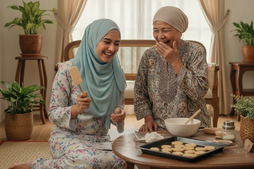 Mendapat menantu yang baik amat melegakan hati seorang ibu. -Gambar hiasan AI