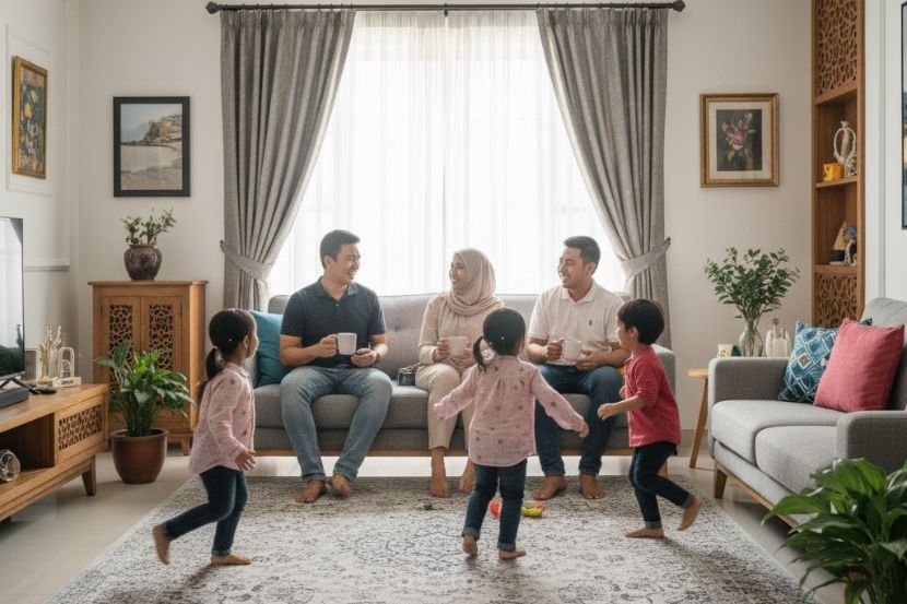 Ibu bapa seharusnya memantau pergerakan anak-anak ketika berkunjung ke rumah rakan atau saudara. -Gambar hiasan AI