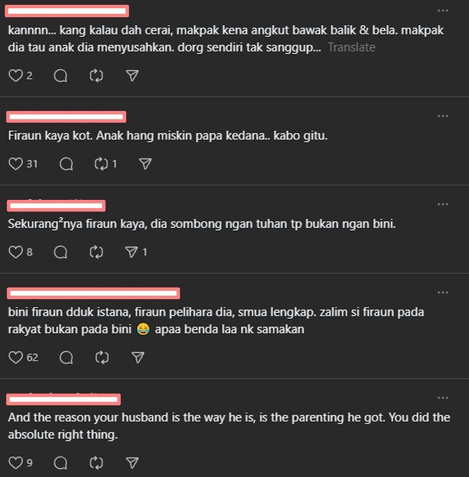 Warga maya turut meluahkan rasa geram terhadap perumpamaan yang diberikan mentua wanita ini.