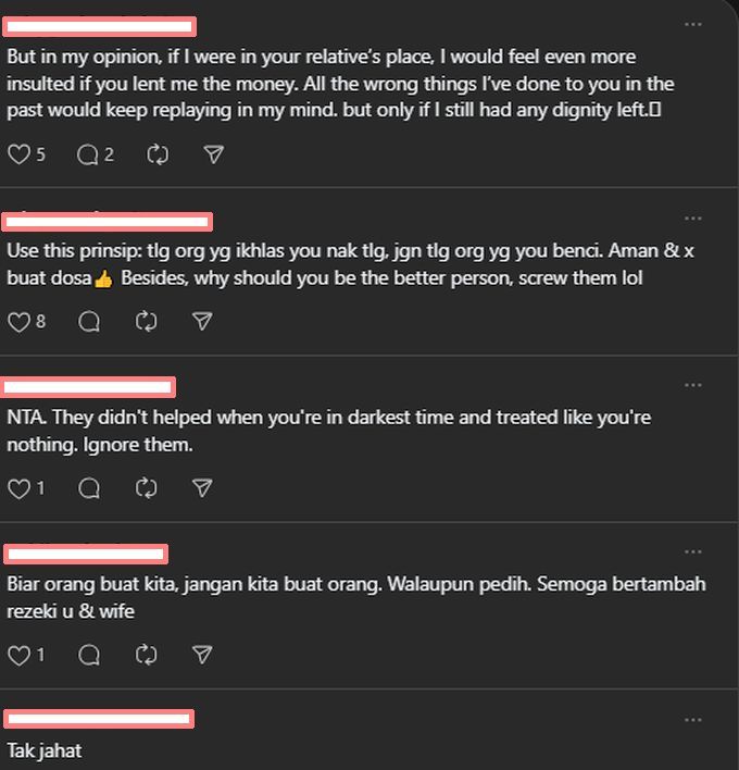 Antara reaksi netizen pada pertanyaannya.