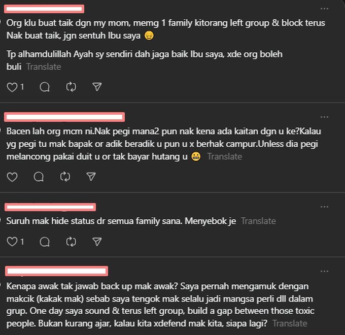 Warga maya berkongsi pengalaman hampir sama.