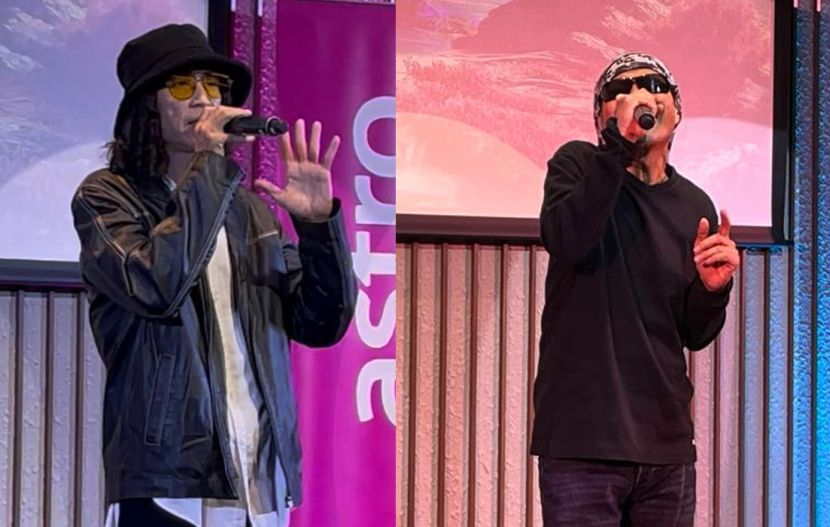 Korie (kiri) dan Rahmat Ekamatra turut serta GV12.