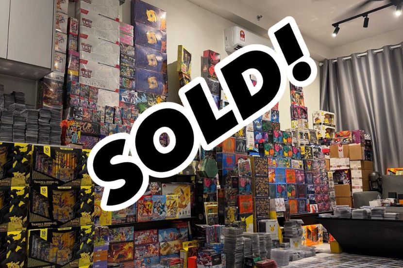 Damiral Imran memuat naik hantaran memaklumkan koleksi kad Pokemon miliknya berjaya dijual. -Foto Facebook Damiral Imran