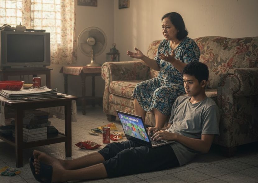 Setiap ibu pasti inginkan yang terbaik untuk anaknya. -Gambar hiasan AI