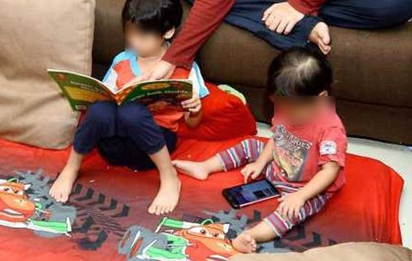 Menjaga anak kecil memerlukan kesabaran yang tinggi. -Gambar hiasan
