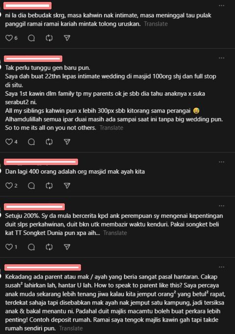 Kebanyakan warga maya bersetuju dengan cadangannya.