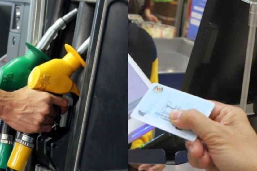 MyKad diperlukan untuk menikmati subsidi petrol bersasar. -Gambar hiasan