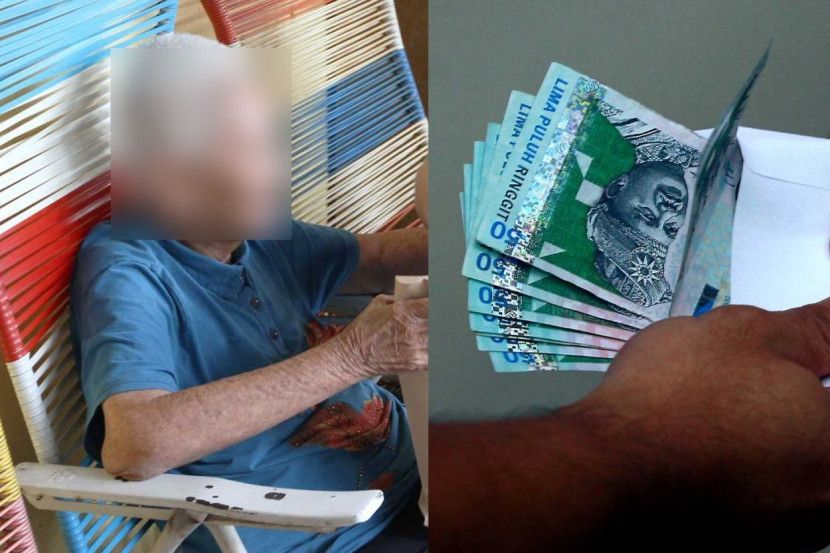 Kebiasaannya warga emas akan membiarkan anak-anak menguruskan wang pencen mereka. -Gambar hiasan AI