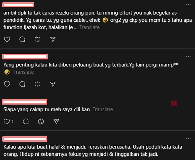 Warga maya memberi kata-kata nasihat padanya.