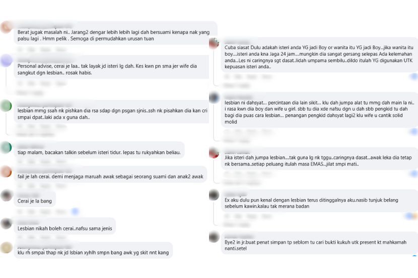 Reaksi warga maya mengenai permasalahan lelaki tersebut.