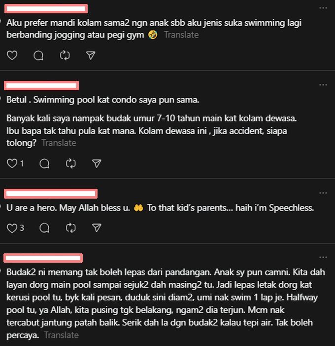 Warga maya turut meluahkan kebimbangan tentang sikap ibu bapa yang tidak bertanggungjawab.