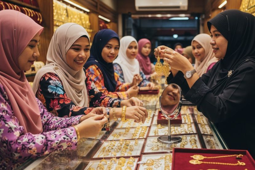 Wanita dan barangan kemas tidak dapat dipisahkan. -Gambar hiasan AI