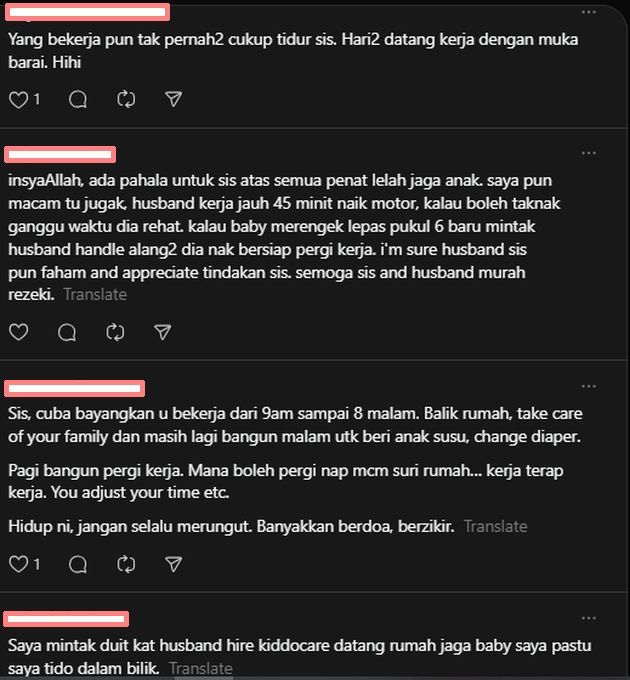 Warga maya memberi pandangan masing-masing.