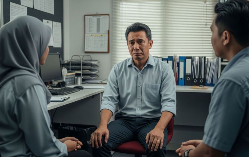 Mereka yang sudah berusia sukar diambil bekerja atas faktor kesihatan. -Gambar hiasan AI