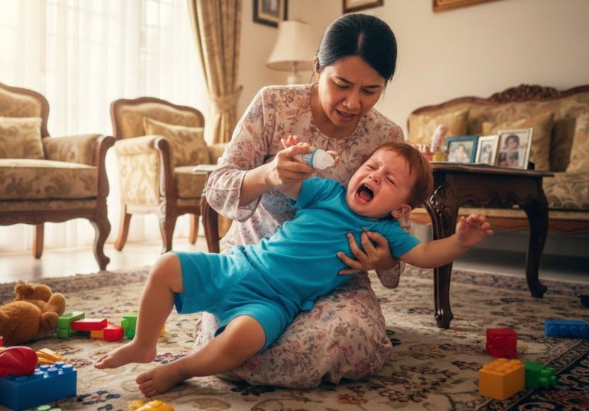 Setiap kanak-kanak mempunyai 'peel' tersendiri. -Gambar hiasan AI