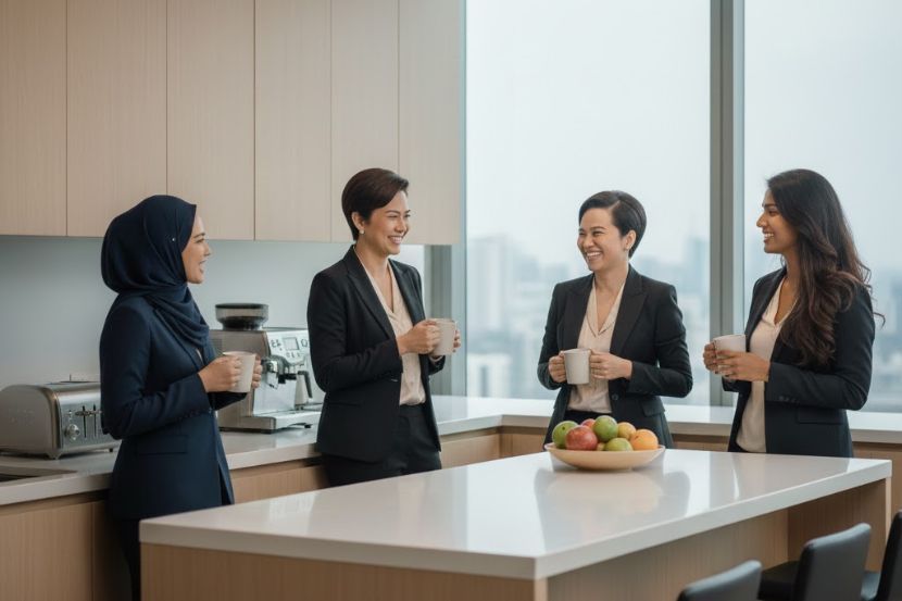 Organisasi syarikat akan lebih efektif jika majikan dan pekerja mempunyai hubungan yang baik. -Gambar hiasan AI