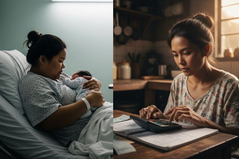 Membesarkan anak memerlukan kos yang tinggi. -Gambar hiasan AI