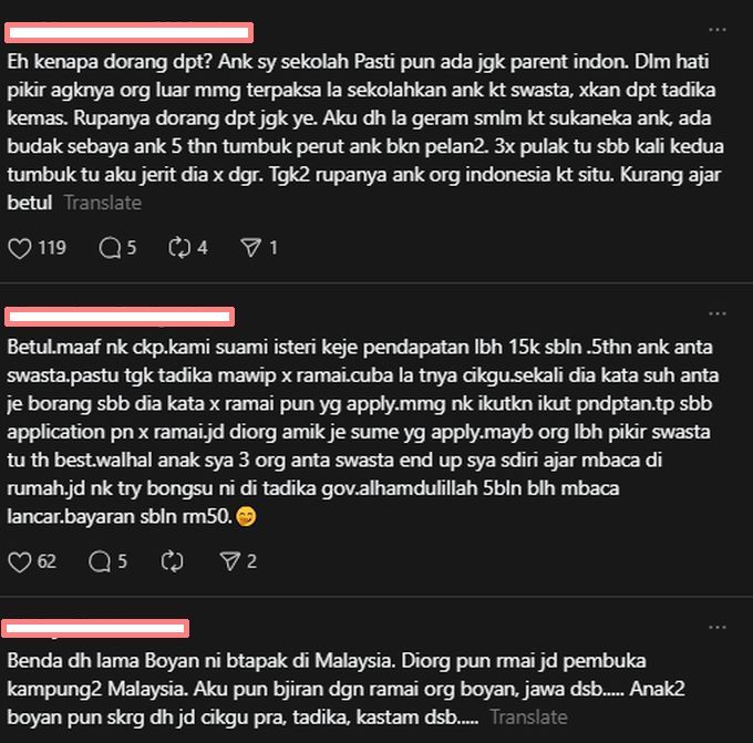 Warga maya turut meluahkan rasa terkejut dan tidak puas hati.