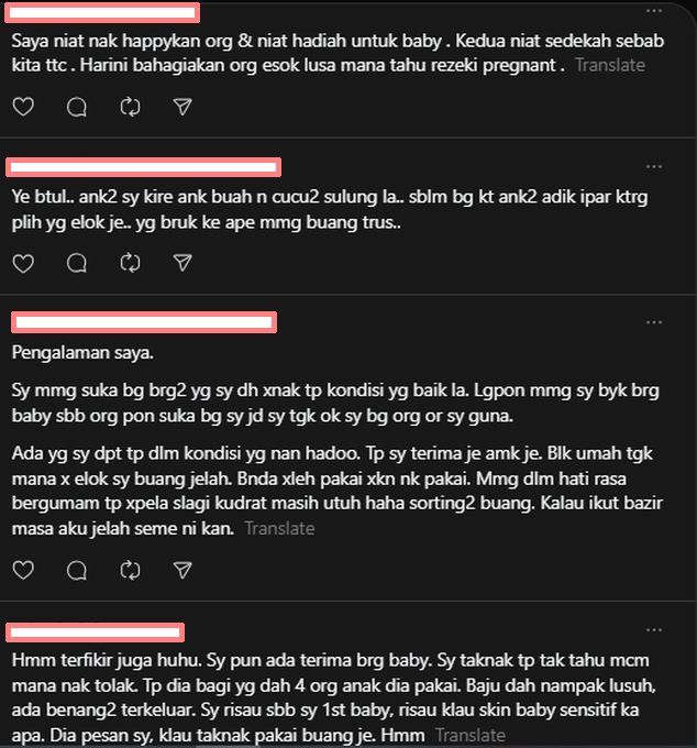 Antara reaksi warga maya di hantarannya.