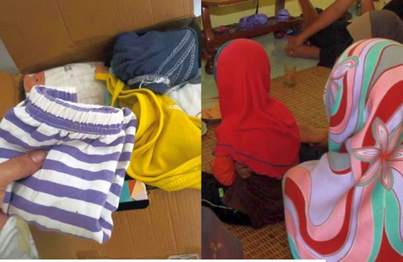 Kebanyakan ibu akan menyimpan pakaian bayi untuk kegunaan akan datang. -Gambar hiasan