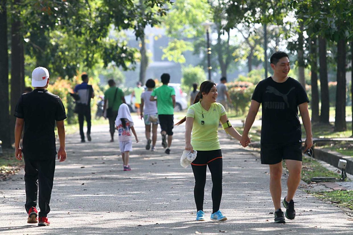 Residents gather to create awareness to of the deterioration of Bukit Jalil Recreation Park.