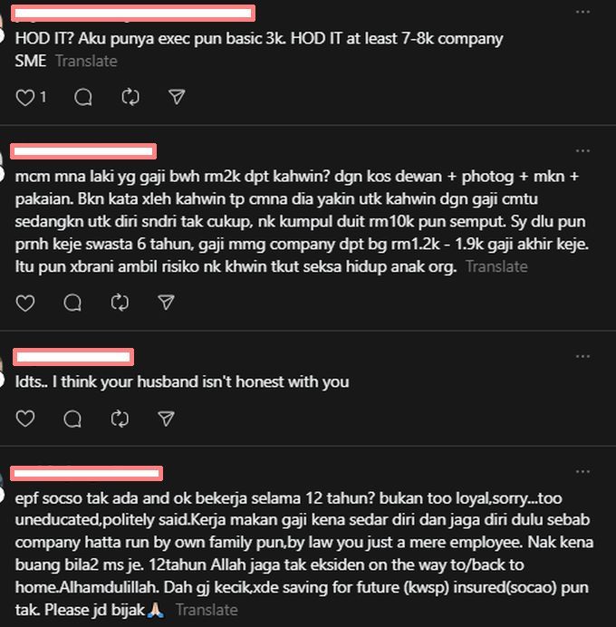 Warga maya turut meluahkan rasa terkejut.