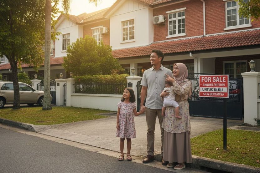 Mereka yang memilih kediaman bertanah berbanding pangsapuri atau kondominium adalah demi keselesaan. -Gambar hiasan AI