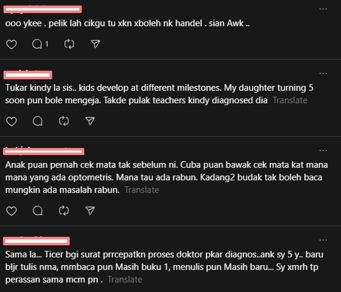 Warga maya turut meluahkan kehairanan dengan sikap guru masa kini.