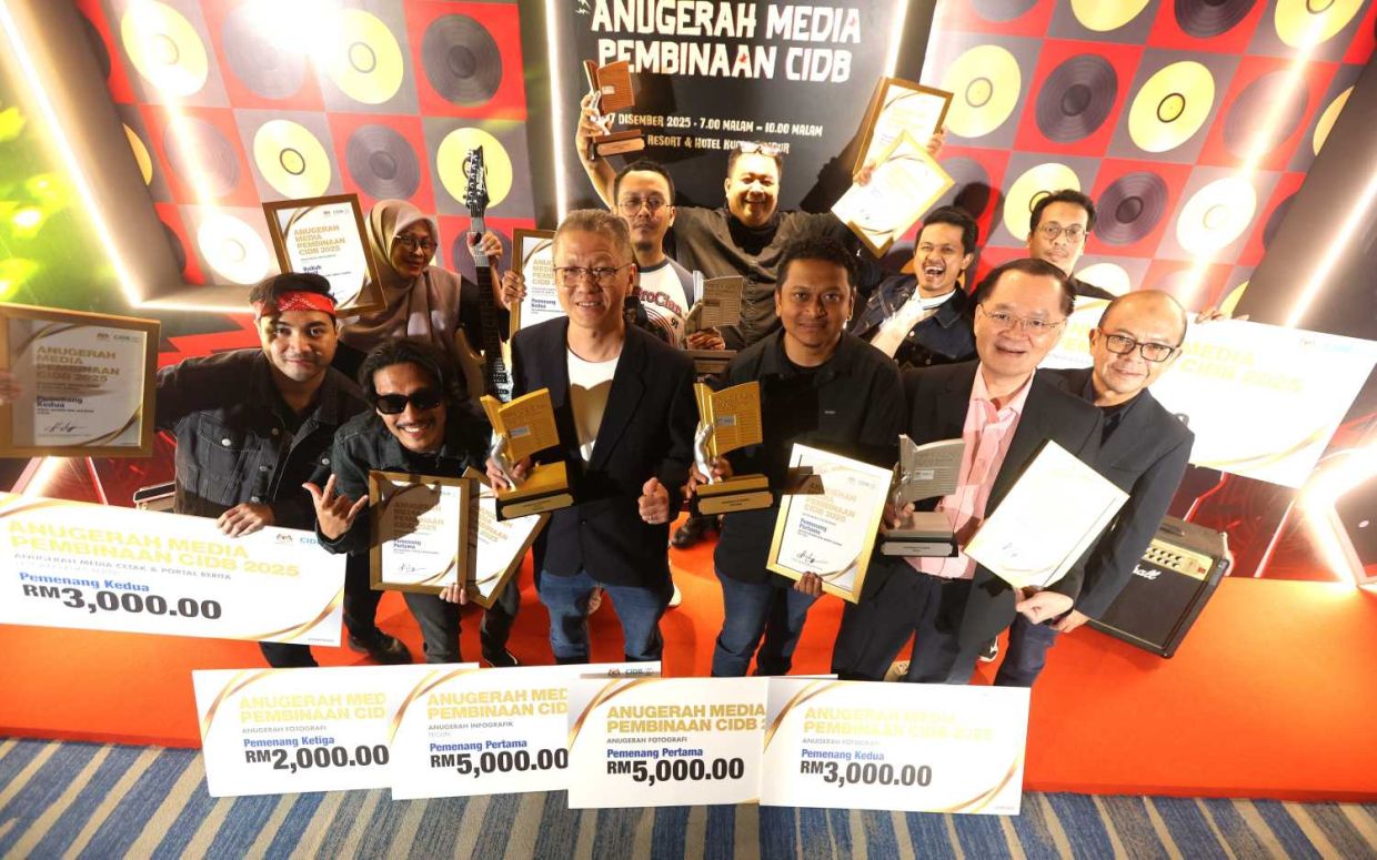 Star Media Group bags prizes at CIDB media awards 2025. 17 DECEMBER 2025 —CHAN TAK KONG/The Star