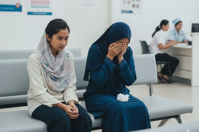 Mana-mana ibu akan kecewa apabila anak melakukan perkara yang dilarang agama. -Gambar hiasan AI