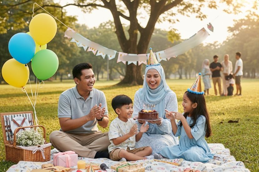 Sambutan hari lahir cukup dinanti terutama kanak-kanak. -Gambar hiasan AI