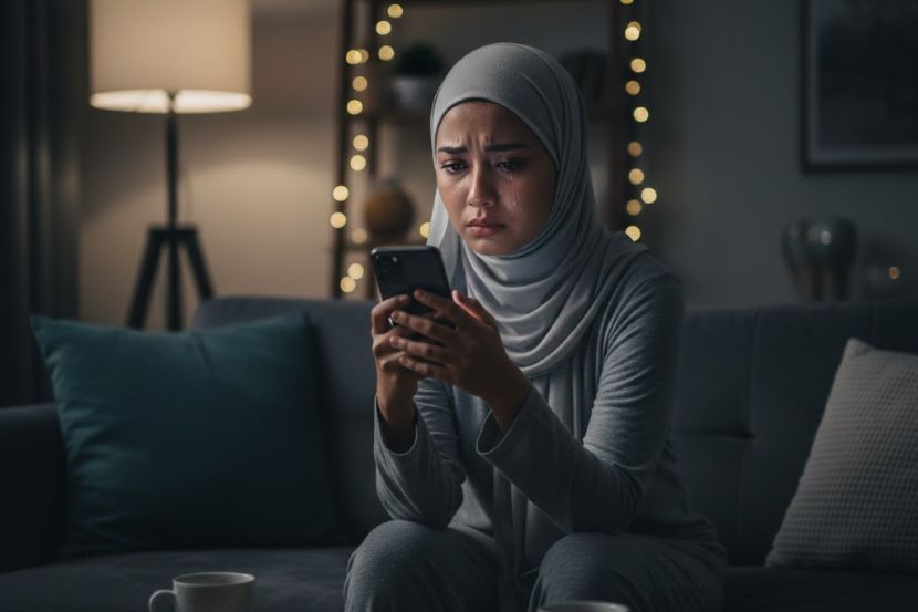 Merindui seseorang yang sudah lama tidak bertemu memang menyakitkan. -Gambar hiasan AI