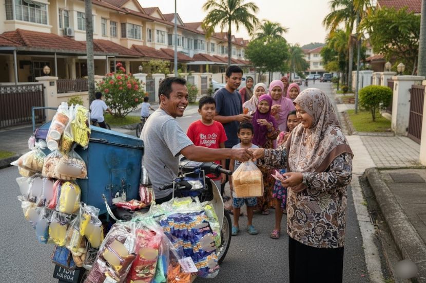 Pembeli mudah tertarik dengan peniaga yang mesra. -Gambar hiasan AI