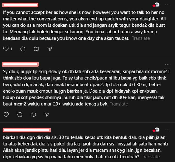 Warga maya memberi nasihat dan pandangan masing-masing.