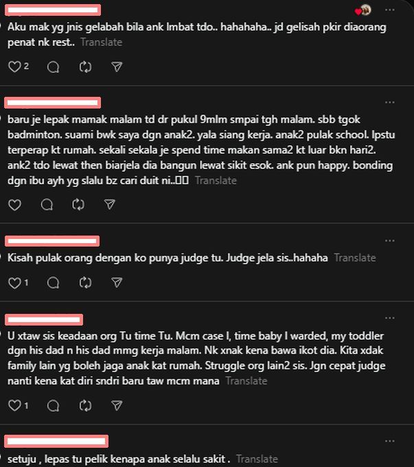 Antara reaksi netizen di ruangan komen.
