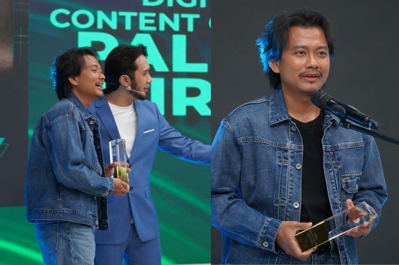 Ryan memenangi kategori Digital Content Creator Paling Viral pada Anugerah OhBulan! Paling Viral Online baru-baru ini.