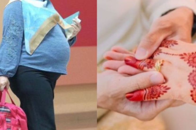 Wanita bunting pelamin sering disalah tafsir hamil sebelum nikah. -Gambar hiasan