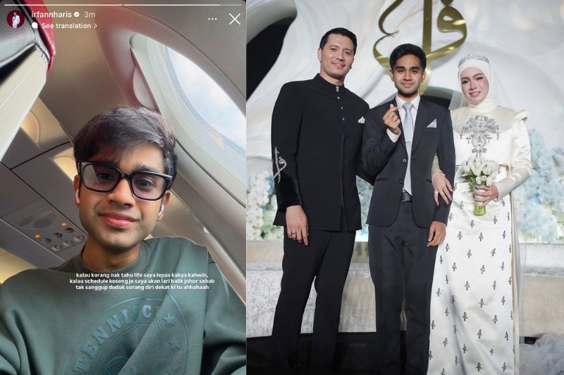 Perkongsian Irfan mencuri perhatian ramai.