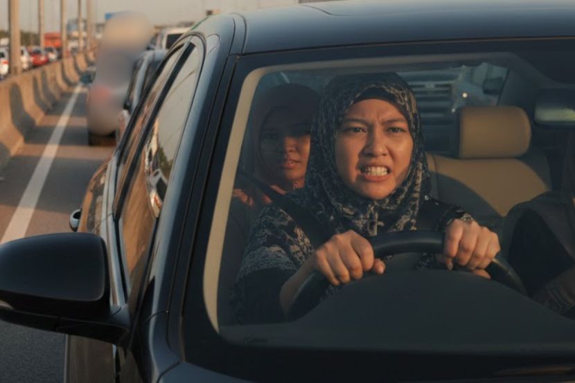 Kesesakan lalu lintas boleh menyebabkan sesorang pemandu menjadi pemarah. -Gambar hiasan AI