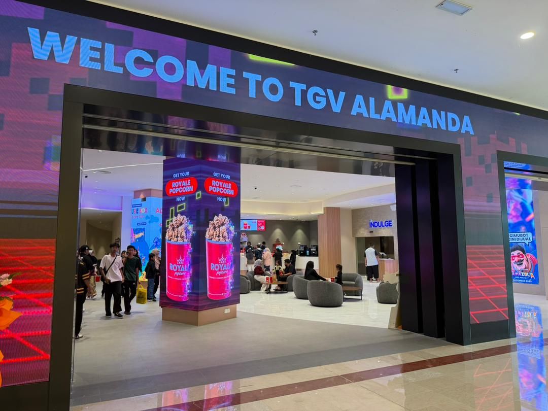 Kewujudan 10 dewan meningkatkan jumlah pengunjung dalam satu masa. 