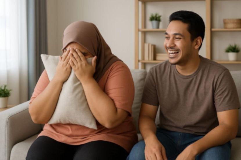 Wanita lepas bersalin cenderung mengalami perubahan pada tubuh. -Gambar hiasan AI