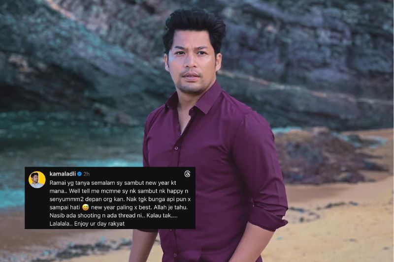 Perkongsian Kamal di Threads miliknya.