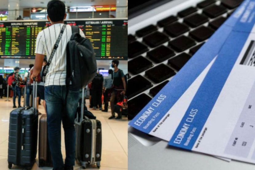 Memburu tiket penerbangan murah mampu menjimatkan kos melancong. -Gambar hiasan