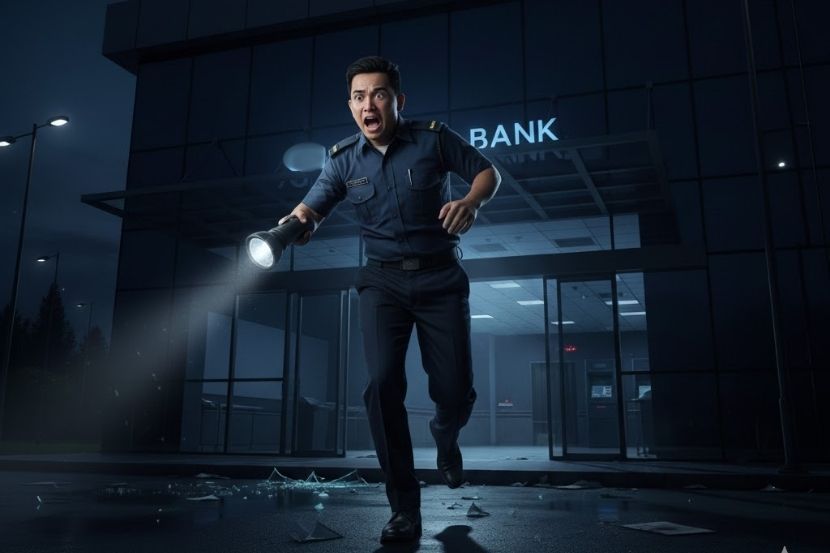 Pelbagai pengalaman seram dilalui pengawal keselamatan. -Gambar hiasan AI