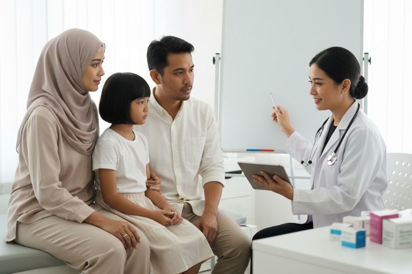 Ibu bapa perlu segera mendapatkan pandangan pakar jika anak mengalami precocious puberty. -Gambar hiasan AI