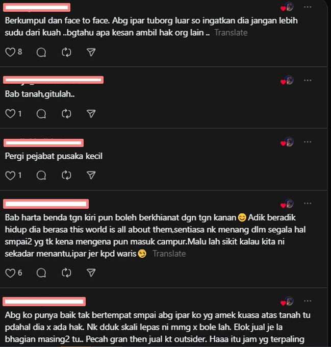 Warga maya memberi pendapat masing-masing.